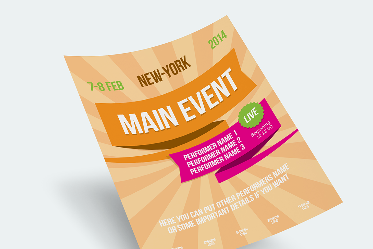 Multipurpose poster template, vol 2, a Flyer Template by Danil Polshin (Photo 4 of 5)