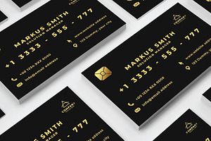 Credit Card Style Business Card