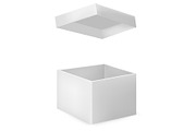 Vector 3D illustration of open boxes, an Object Illustration by Yayasya (Thumbnail 2 of 3)