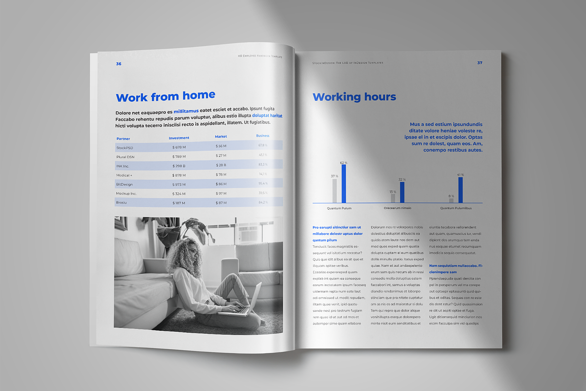 HR / Employee Handbook, a Templates & Theme by StockInDesign (Photo 7 of 9)
