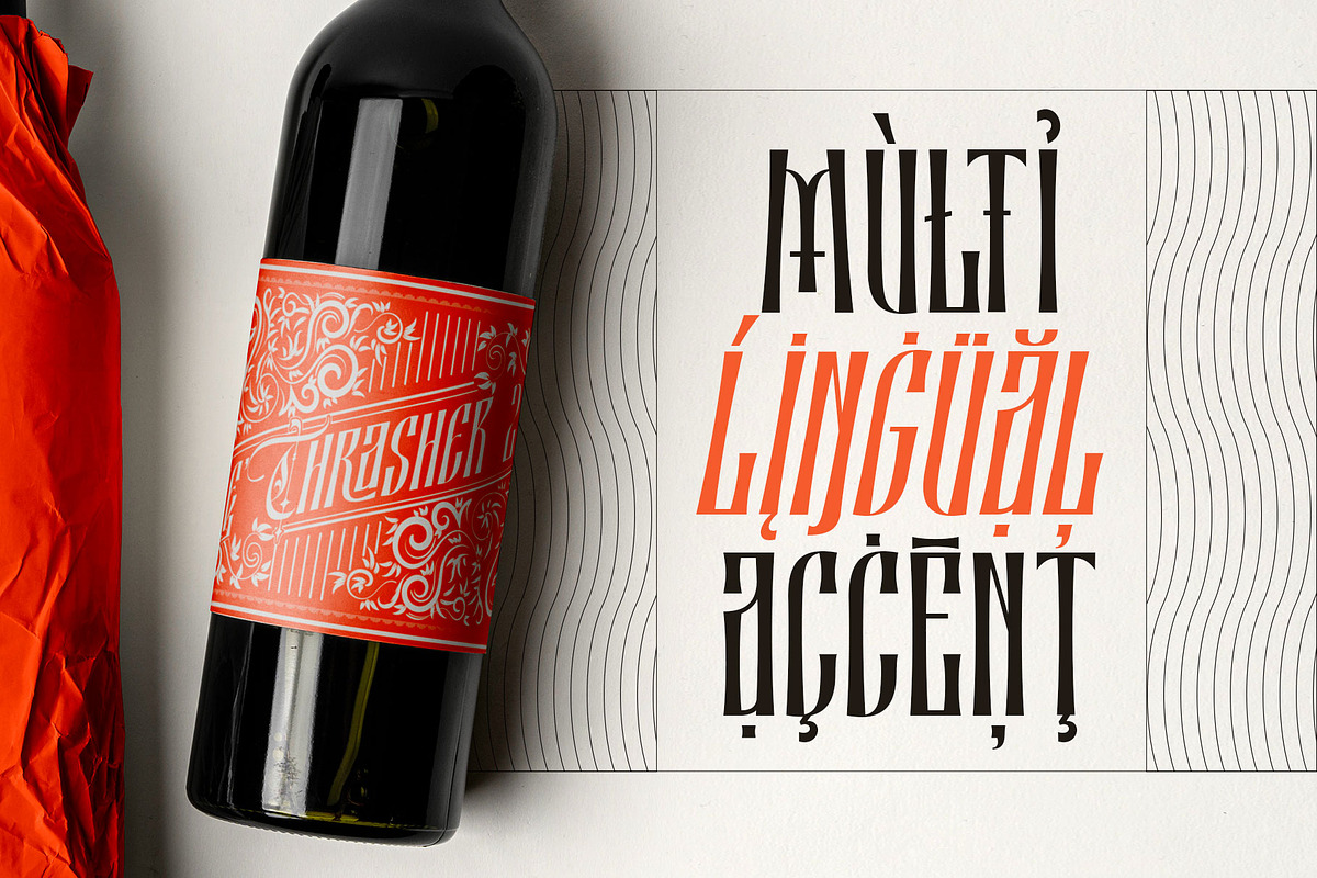 Runholdy Typeface, a Blackletter Font by alit design (Photo 11 of 15)