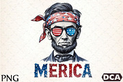 Merica 4th of July Clipart, an Illustration by DreamCafeArt (Thumbnail 1 of 7)