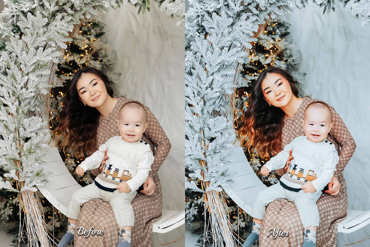 30 Snow Gift Lightroom Bundle, a Preset Add-On by 3Motional (Photo 3 of 11)