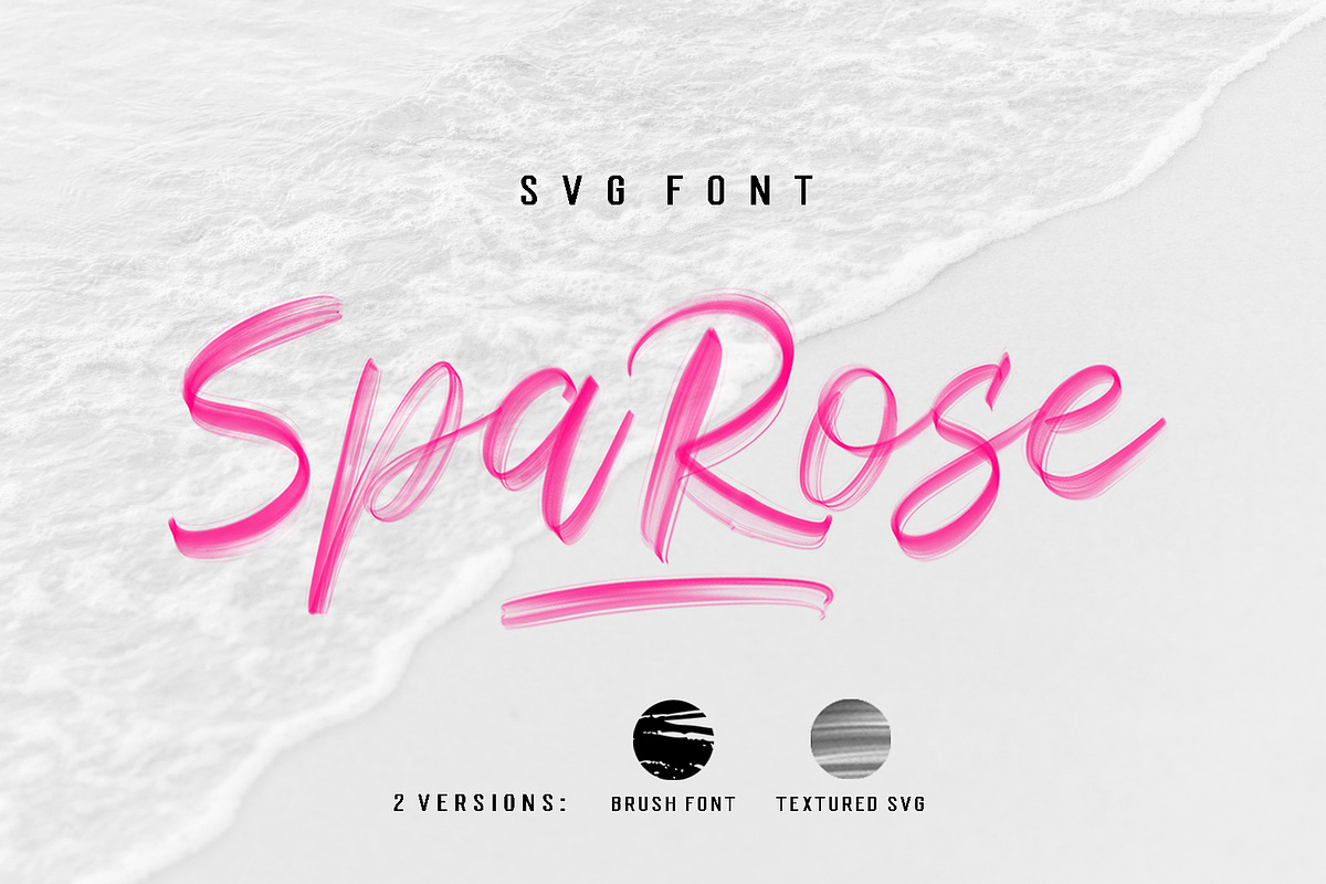 Sparose SVG Font