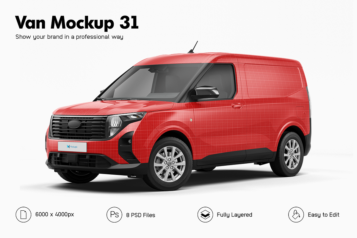 Van Mockup 31, a Product Mockup by Mockupix (Photo 1 of 12)
