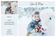 Winter Bundle: PS Actions + Overlays, an Action Add-On by LovePhotoMoment (Thumbnail 5 of 24)