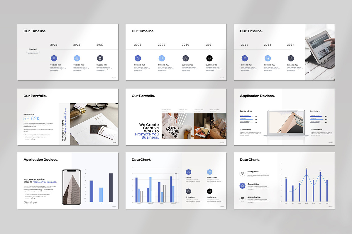 Business Pitch Deck Presentation, a Presentation Template by creathrivestudio (Photo 11 of 13)
