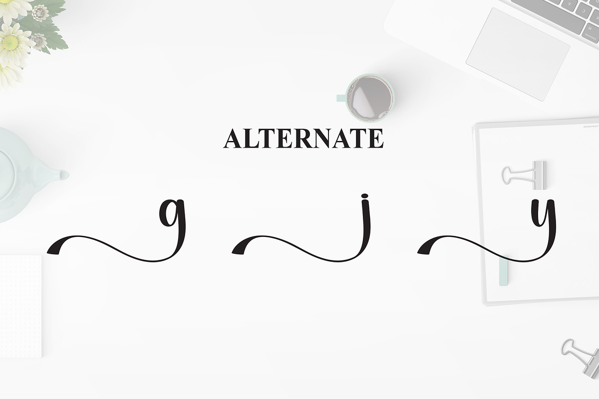 Monday | Script Font, a Handwritten Font by Scratchones (Photo 8 of 9)