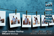 Gallery Photo Hanger Garland Mockup, an Advertising Mockup by herutage (Thumbnail 1 of 6)