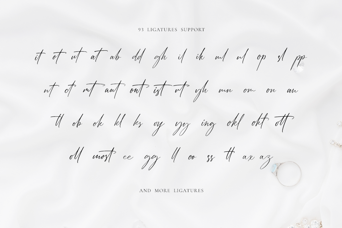 Homistorya - Wedding Font, a Script Font by RockboyStd (Photo 11 of 12)