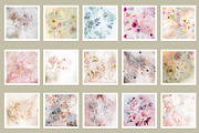Watercolor Floral Backgrounds, a Background Graphic by sibel dayı (Thumbnail 3 of 9)