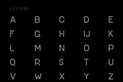ONE DAY Stencil Display, a Sans Serif Font by NawrasKhrais (Thumbnail 3 of 5)