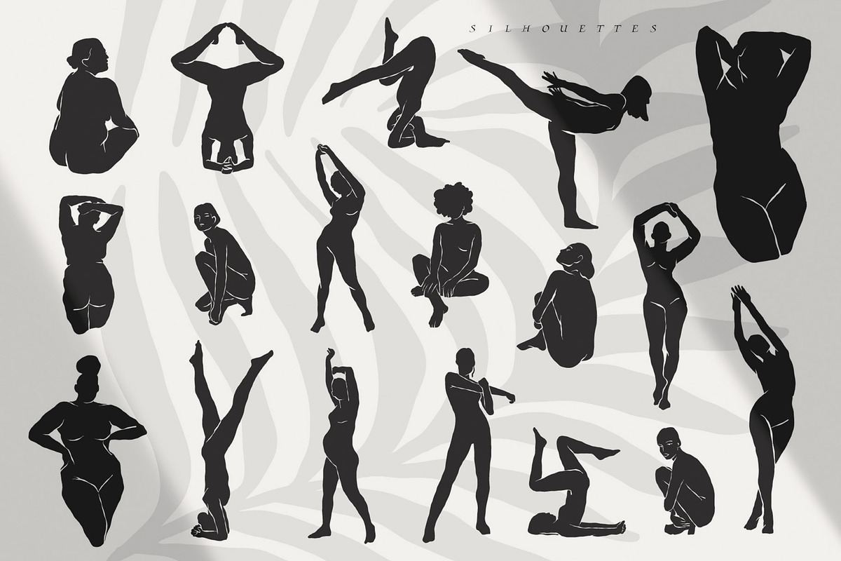 Feminine abstract poster gallery, a Person Illustration by Anastasy_helter (Photo 18 of 32)