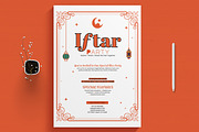 Iftar Party Invitation Card, a Stationery Template by MightyDesign (Thumbnail 1 of 8)