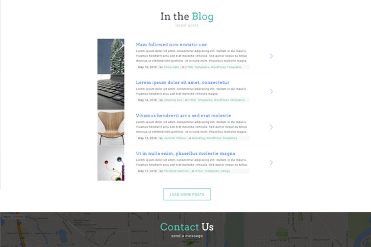 FlyCreative - One Page HTML Template, a HTML Template by FlyTemplates.com (Photo 5 of 8)