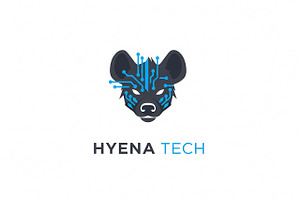 Hyena Tech Logo, a Branding & Logo Template by Logocreative