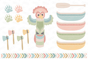 Pretty Tribal Clip Art & Vectors, an Illustration by Amanda Ilkov (Thumbnail 2 of 4)