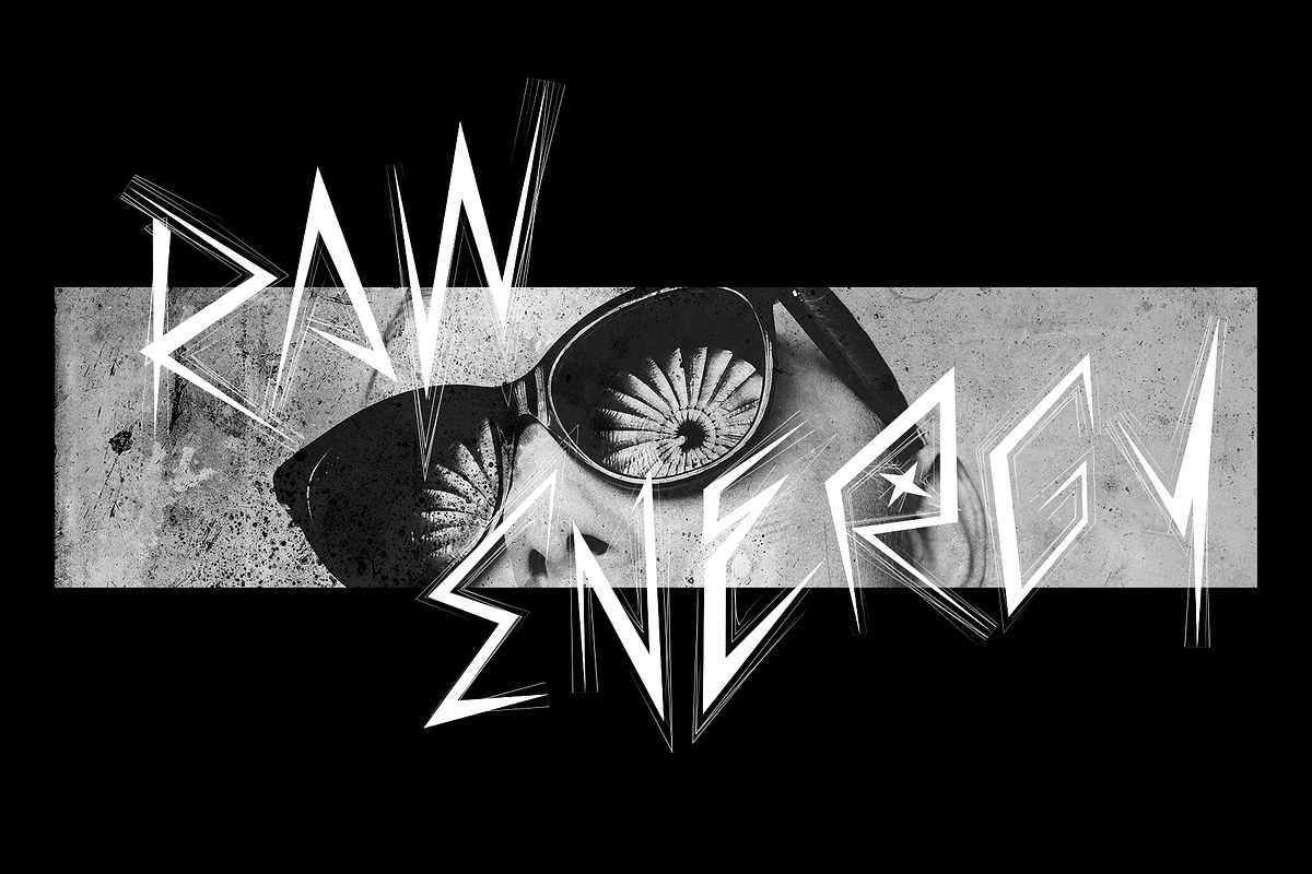 ROCKSTAR FONT, a Font by Little Fonts (Photo 4 of 4)