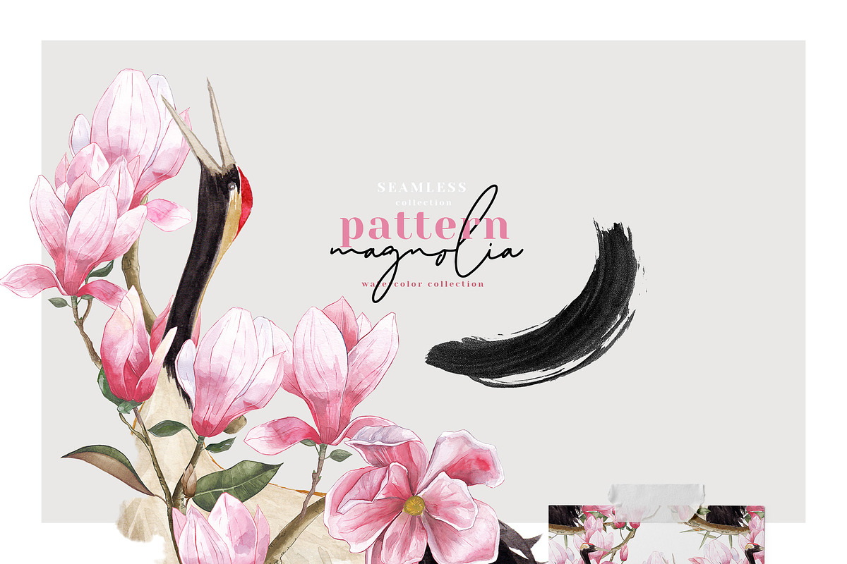 Magnolia & Cranes | Tropical Japan, an Illustration by January Bloom (Photo 13 of 17)