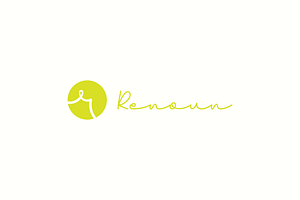 Renoun logo, a Branding & Logo Template by MuzaInspires