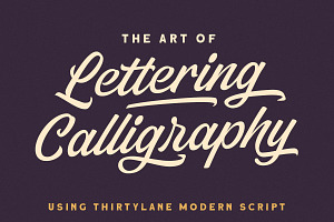 Thirtylane - Modern Script