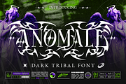 Anomale - Dark Tribal Font, a Blackletter Font by Artisan Themes (Thumbnail 1 of 11)