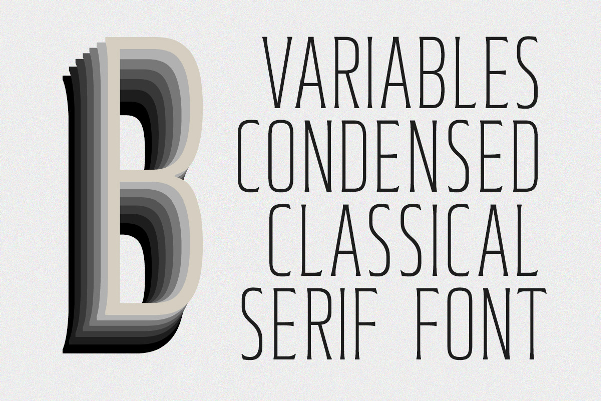 Bungo - Variable Condensed Font, a Font by Typeskets (Photo 4 of 11)