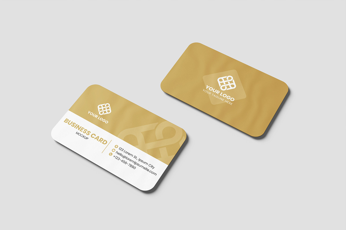 Business Card Mockup, an Advertising Mockup by Hazzpro_Std (Photo 5 of 5)