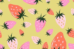 Fruity Fun - Fruit Seamless Patterns