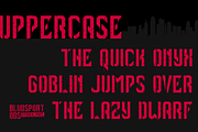 BLUDSPORT FONT TRIO, a Sans Serif Font by Alphabet Agency (Thumbnail 3 of 10)