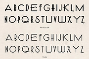 Schiz Deco Font, a Font by Mr. Chronos (Thumbnail 5 of 5)