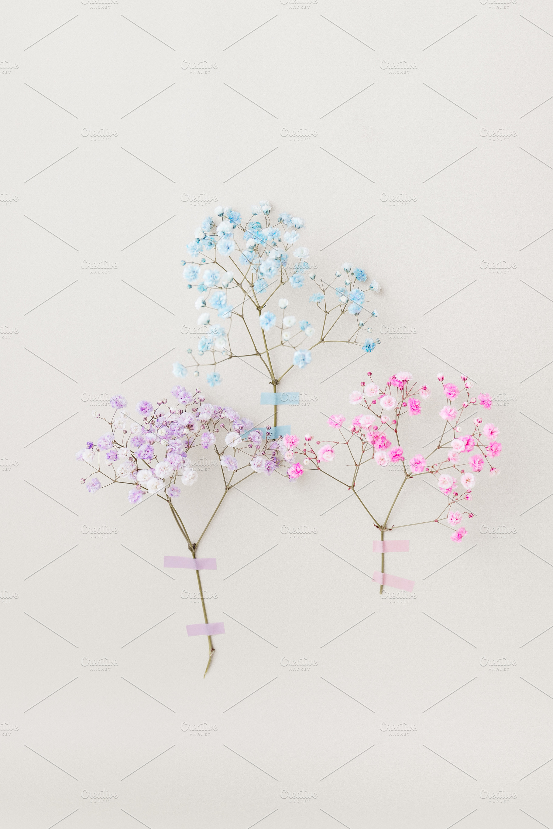 Delicate pastel flowers from floral, a Holiday Photo by Edalin's Store