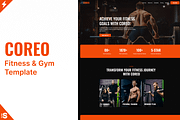 Coreo – Figma Template for Fitness, an UI Kit Template by Flow Samurai Templates (Thumbnail 3 of 6)
