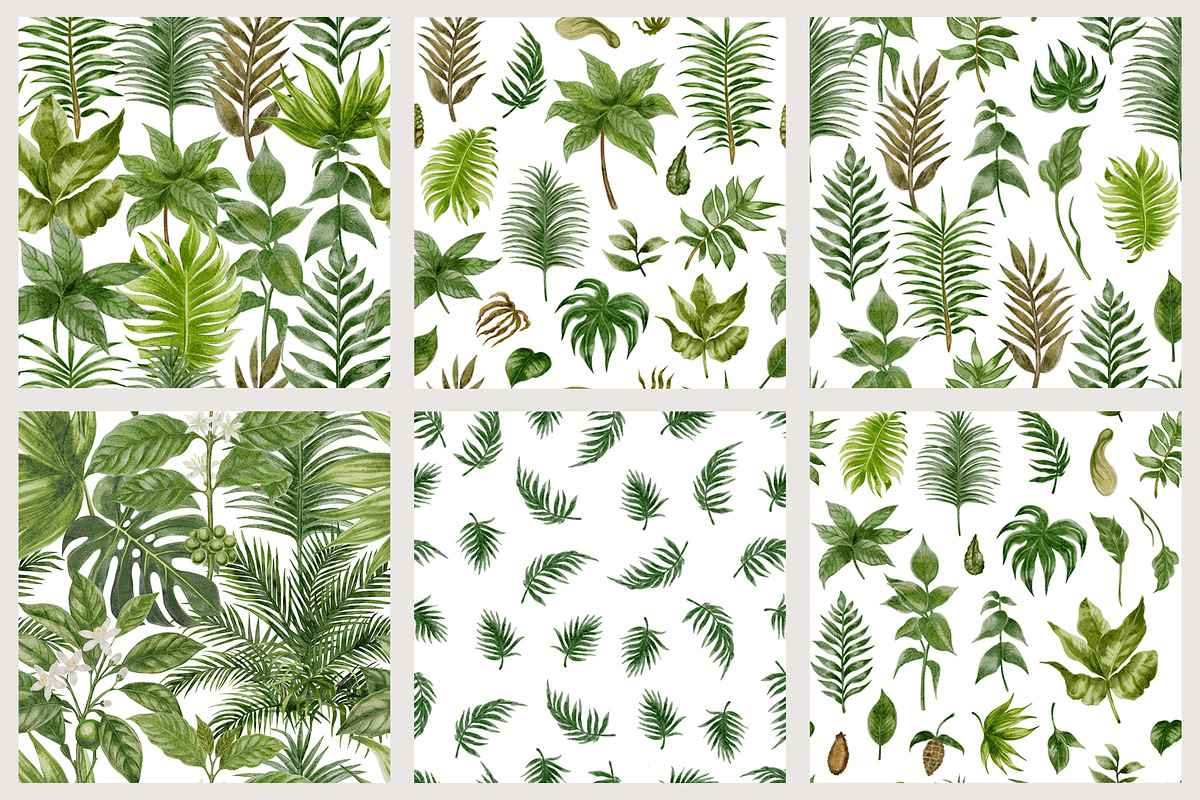 Tropical Botanical Seamless Pattern, a Pattern Graphic by mila_leev (Photo 8 of 8)