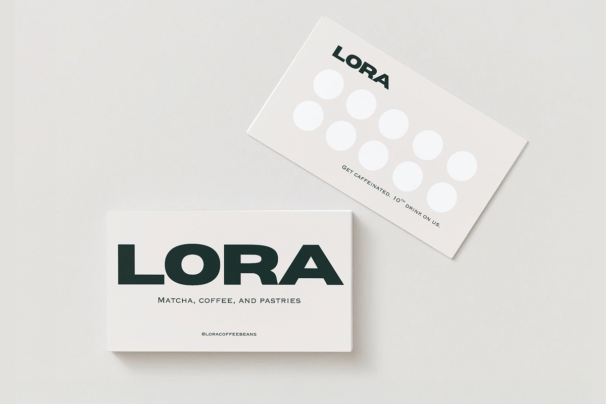 DIY Rewards Card Template Canva, a Business Card Template by LePosey Studio (Photo 4 of 7)