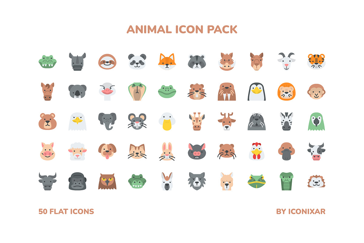 Animal Icon Pack, an Icon by Iconixar & Friends (Photo 2 of 3)