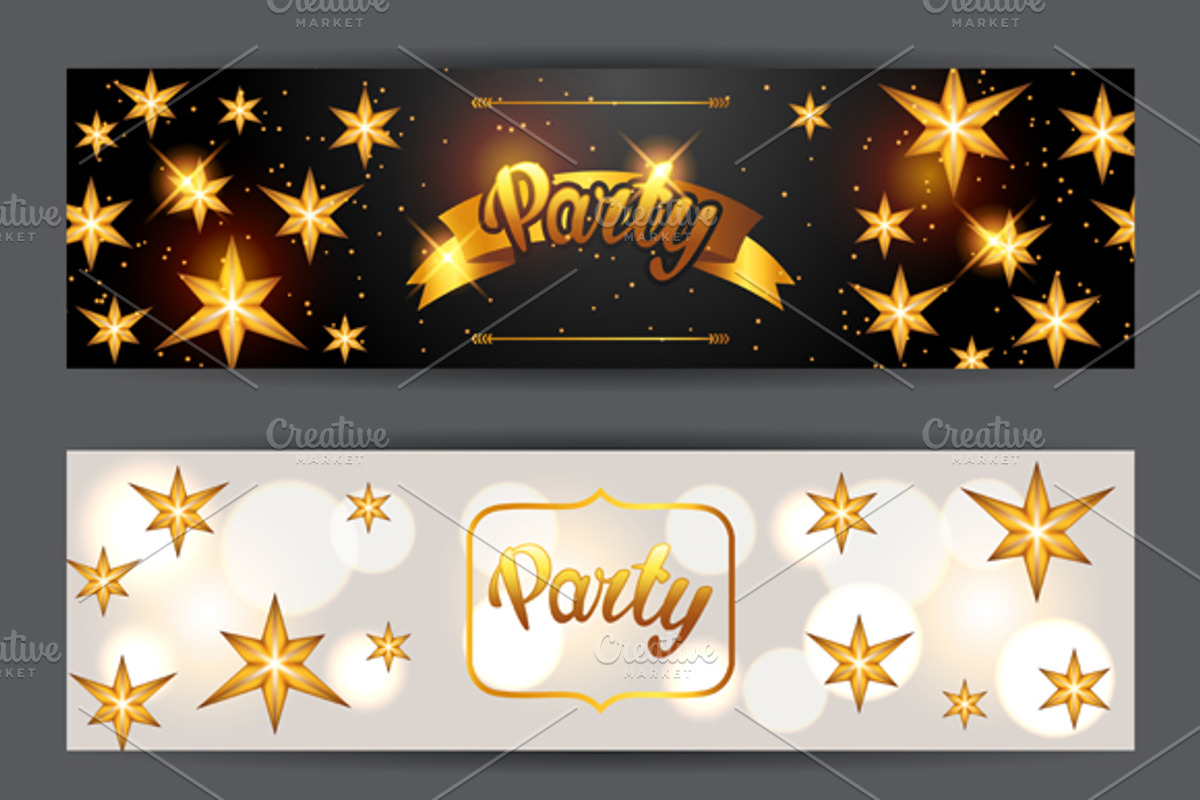 Celebration party banners., a Flyer Template by incomible (Photo 3 of 3)
