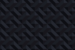 Black Geometric Seamless 3d Textures