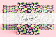 Seamless patterns of Macarons, a Pattern Graphic by Yummy (Thumbnail 10 of 10)