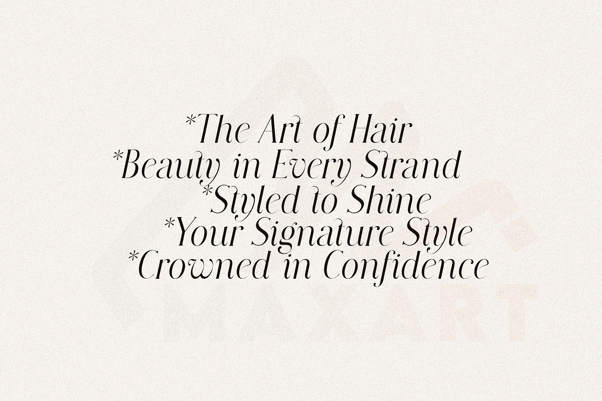 Modern Chic Refined – Elegant Serif, a Serif Font by MaxArt Foundry (Photo 9 of 20)