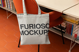 Tote Bag Mockup 04FM, a Merchandise Mockup by FURIOSO mockups