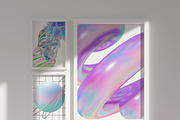 Surreal Holo Abstract 3D Shapes, a Graphic by LarysaZabrotskaya (Thumbnail 5 of 11)
