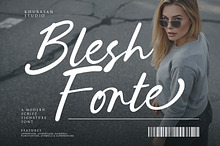 Blesh Forte - A Modern Script