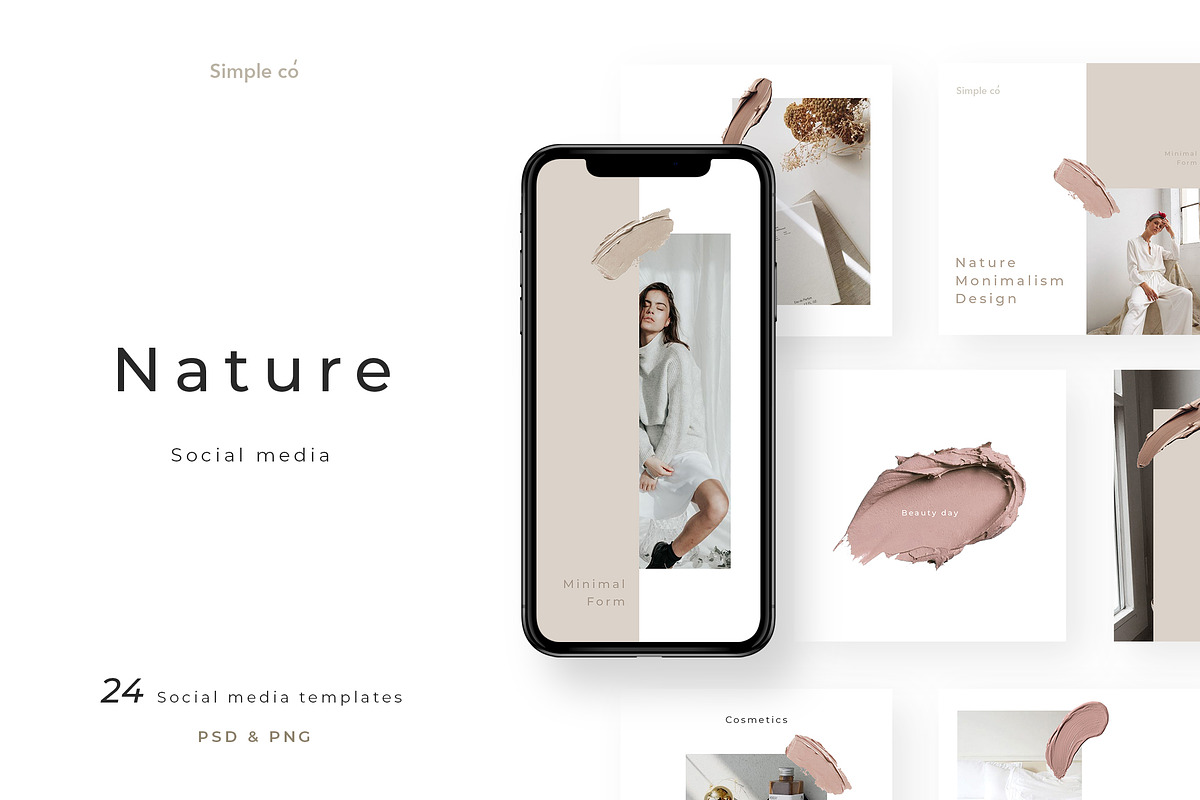 Nature - Social media template, a Social Media Template by Simple có (Photo 1 of 8)
