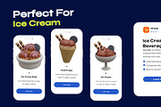 Ice Cream & Desserts 3D Icon, a Food & Drink 3D Model by orenjidesign (Thumbnail 5 of 8)