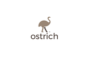 Ostrich Logo Design, a Branding & Logo Template by Graphicado (Thumbnail 1 of 3)