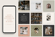 Helena | Canva Instagram Templates, a Social Media Template by Feather & Sage Design (Thumbnail 3 of 10)