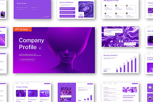 Company Profile Powerpoint Presentat, a Presentation Template by Siska Arista