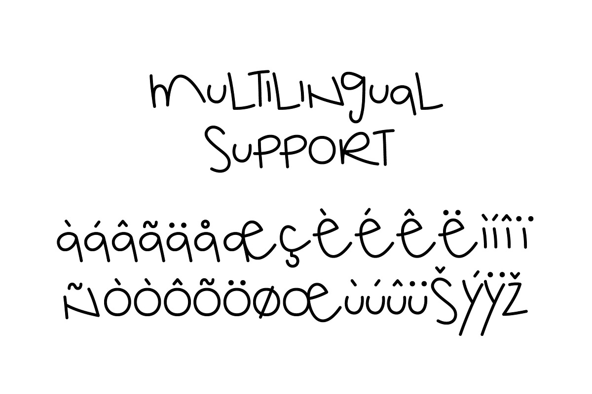 No Regrets Font, a Handwritten Font by Miss Tiina (Photo 3 of 3)