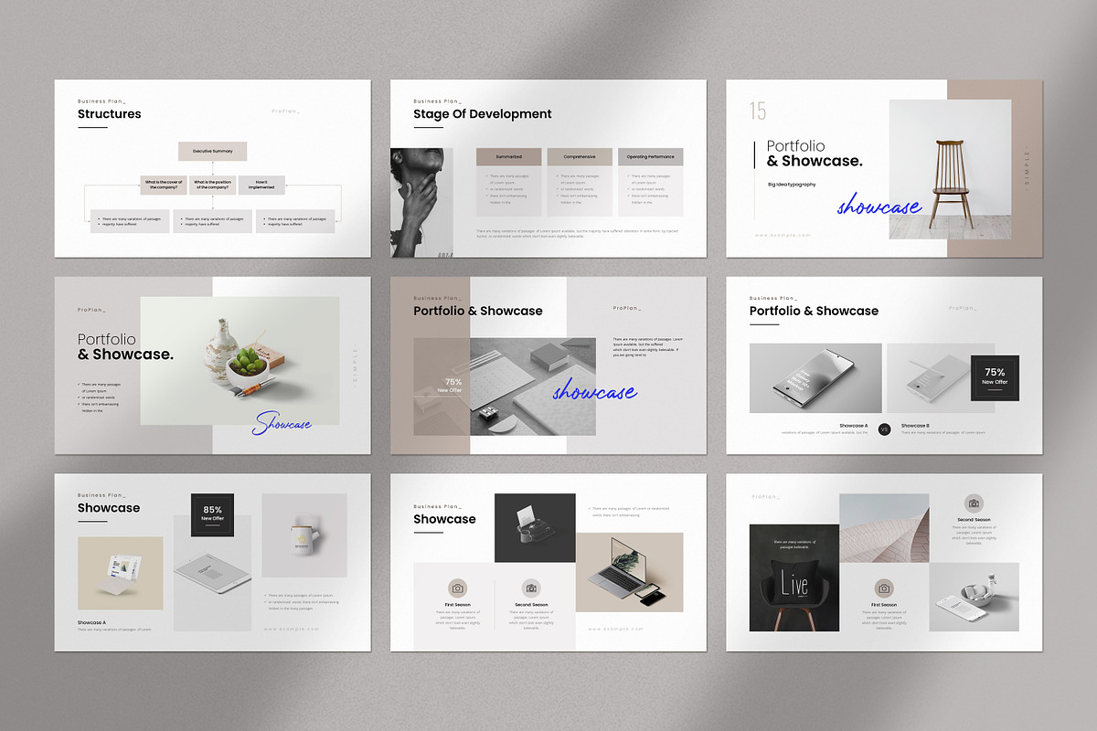 Business Plan PowerPoint Template, a Presentation Template by GoldenPixelStudio (Photo 22 of 27)